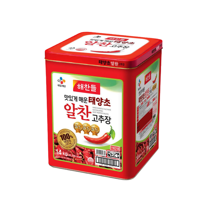 Tương Ớt Alchan 14kg CJ Cầu Tre