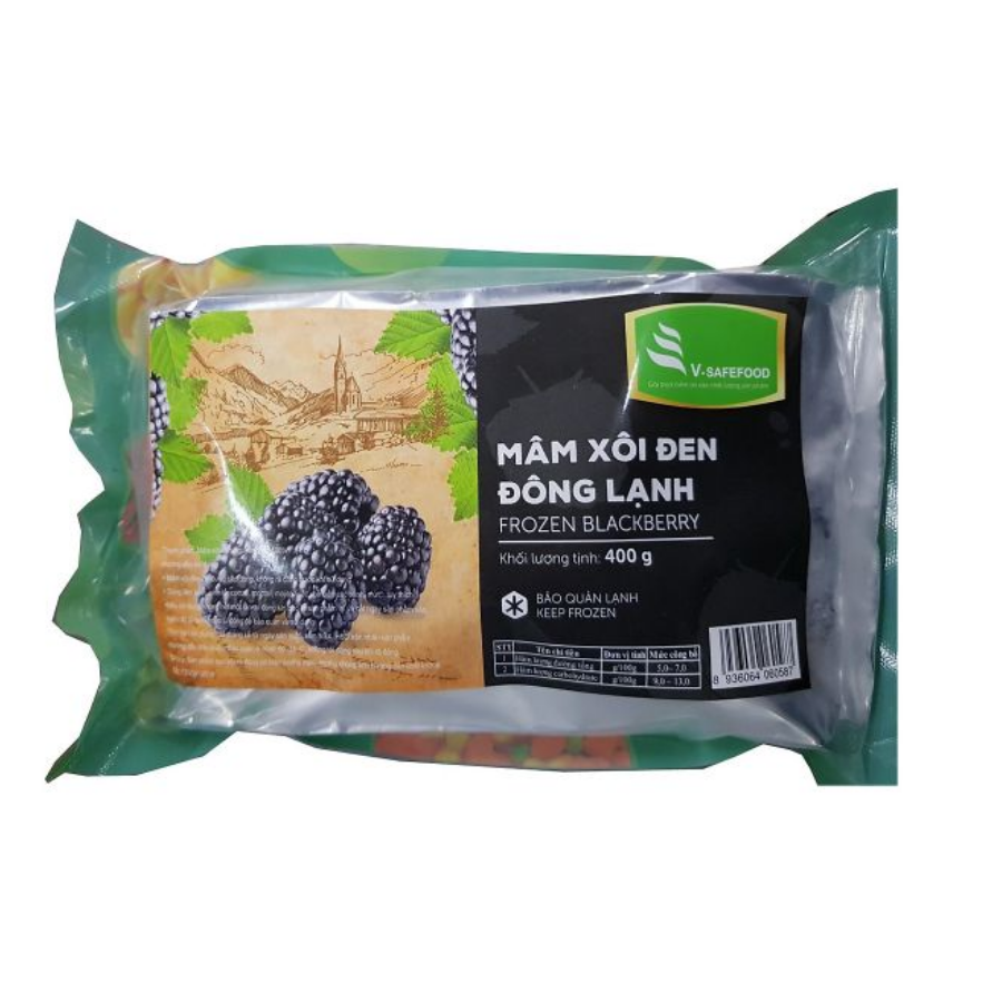 Mâm Xôi Đen DL VS 400g